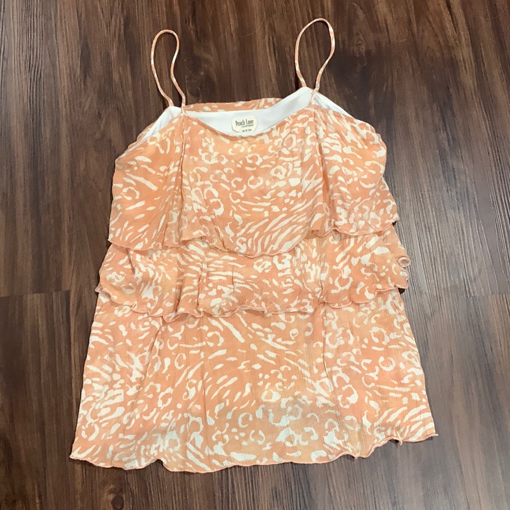Peach Love California peach tank top